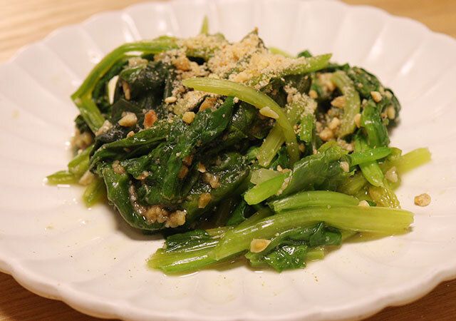 アーモンドあえの素 使用例