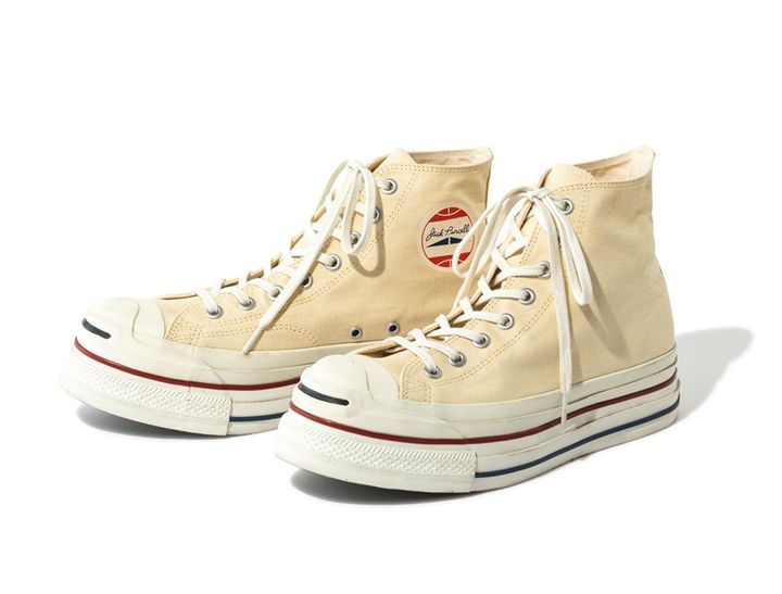 オールスターとジャックパーセルがドッキングしたコラボモデルスニーカー