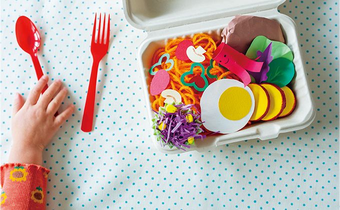 絵本みたいなお弁当工作「ナポリタン弁当」をご提案！【最新号からちょっと見せ】の画像1