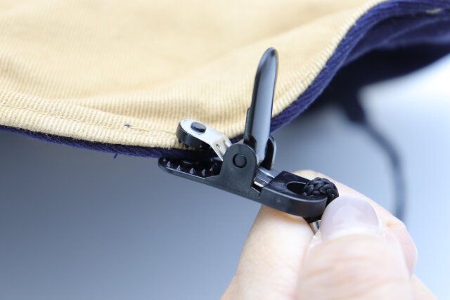 ダイソー UVチェッカー付帽子クリップ クリップ 作り