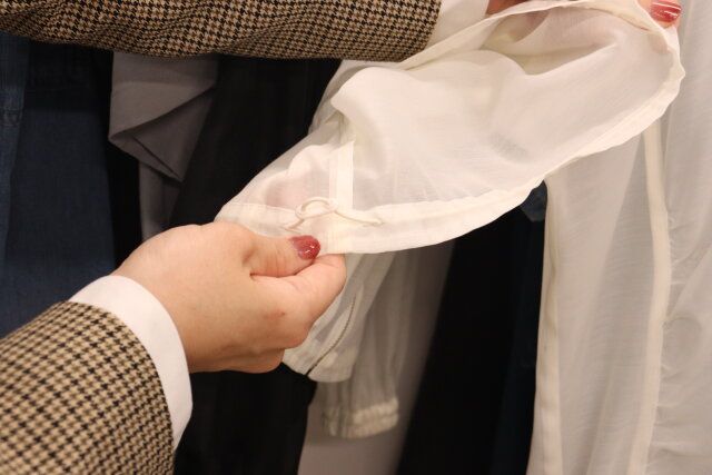 ジーユーのシアーブルゾン2