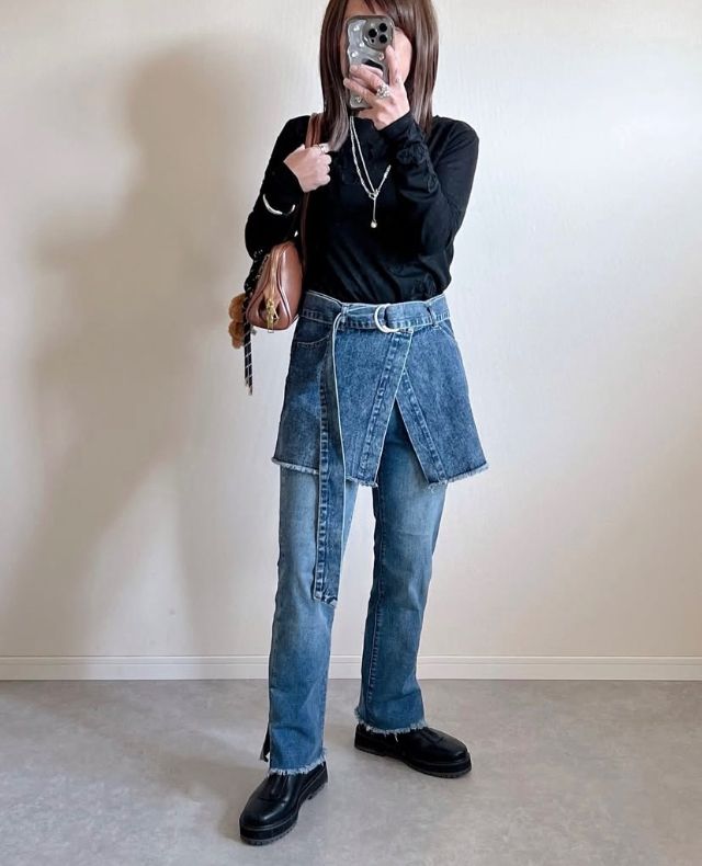 デニムビスチェ