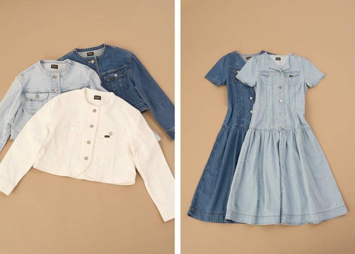 画像: 【Lee】×【CELFORD】ジャケット￥29,700、ワンピース￥29,700
