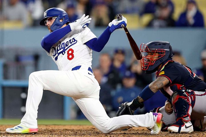 ドジャースのエンリケ・ヘルナンデス（C）Getty images