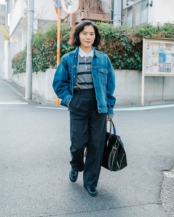 春の“デニムジャケット”スタイル5選。人気アイテムのお洒落な着こなし方は？【TOKYO SNAP】