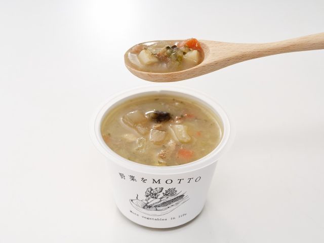 白いミネストローネ