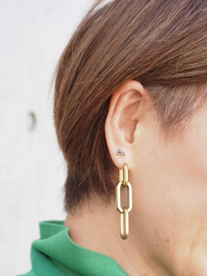 ゴールドのピアス