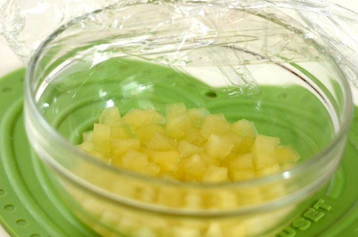 リンゴヨーグルトの作り方1