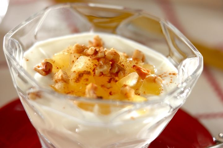 リンゴヨーグルト