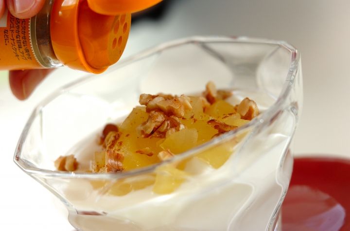 リンゴヨーグルトの作り方2