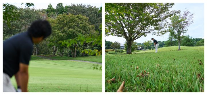 林の中や谷底にボールが…大ピンチから１発脱出する方法をレッスン