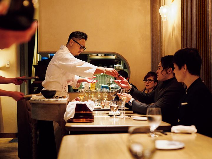 「鮨本田」のイベントの様子