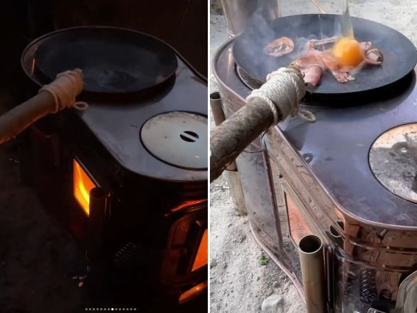 薪火で調理もできる！キャンプを快適にする最強の薪ストーブが優秀すぎる！