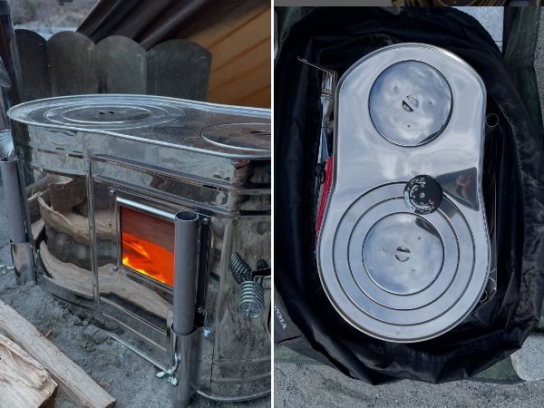 薪火で調理もできる！キャンプを快適にする最強の薪ストーブが優秀すぎる！