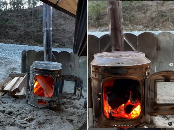 薪火で調理もできる！キャンプを快適にする最強の薪ストーブが優秀すぎる！