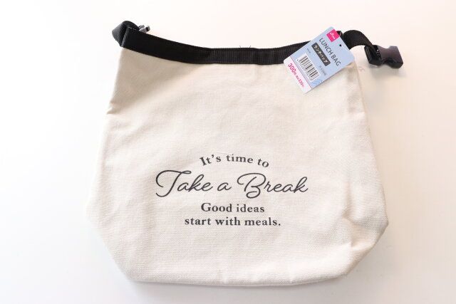 ダイソー ランチバッグ 商品タグ
