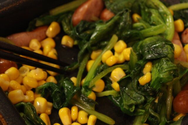 シャキッと！コーン 活用例