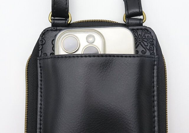 宝島社付録のアナスイミニのじゃばら式スマホショルダー7