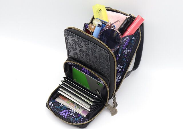 宝島社付録のアナスイミニのじゃばら式スマホショルダー10