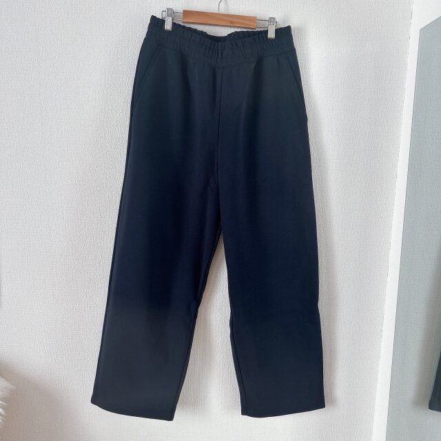 ユニクロ スウェットワイドパンツ NAVY