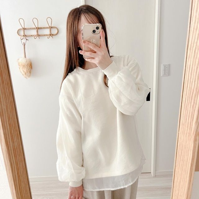 しまむら「レイヤードプルオーバー」