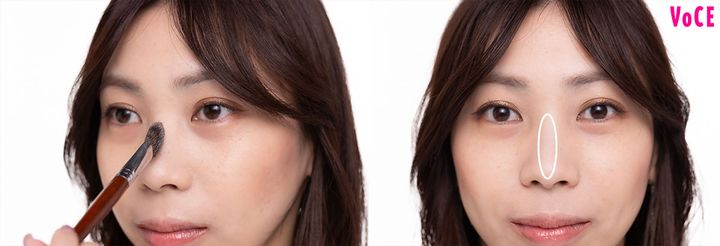 【低い鼻】を【忘れ鼻】に近づける整形級メイクテクを全解説【夢月メイク】