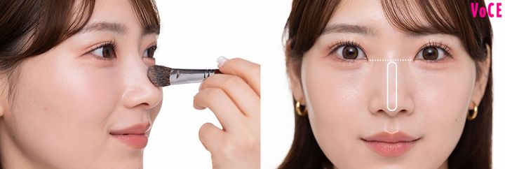 【忘れ鼻】をメイクでつくる！整形級メイクテクを全解説【夢月メイク】