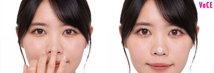 【団子鼻】を【忘れ鼻】に近づける整形級メイクテクを全解説【夢月メイク】