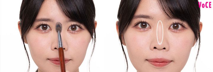 【団子鼻】を【忘れ鼻】に近づける整形級メイクテクを全解説【夢月メイク】