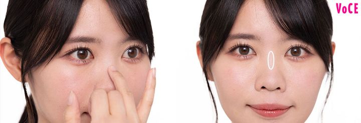 【団子鼻】を【忘れ鼻】に近づける整形級メイクテクを全解説【夢月メイク】