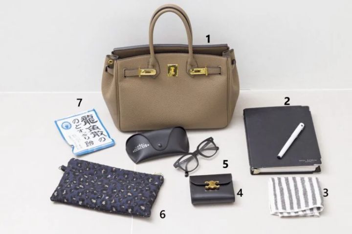 トータルセンスアップアドバイザー・マヤ暦講師・阿部礼子さんのバッグの中身