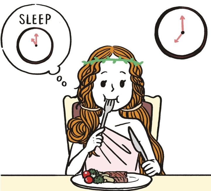 夜のルーティン