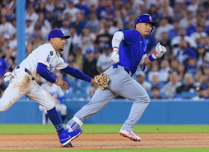 （画像右）カブスの鈴木誠也（C）ロイター