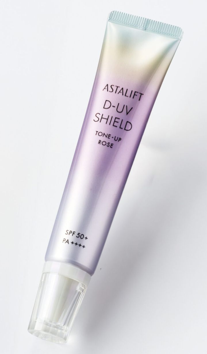 アスタリフト D-UVシールド トーンアップ ローズ SPF50 +・PA++++ 30ｇ ¥4 ,290／富士フイルム