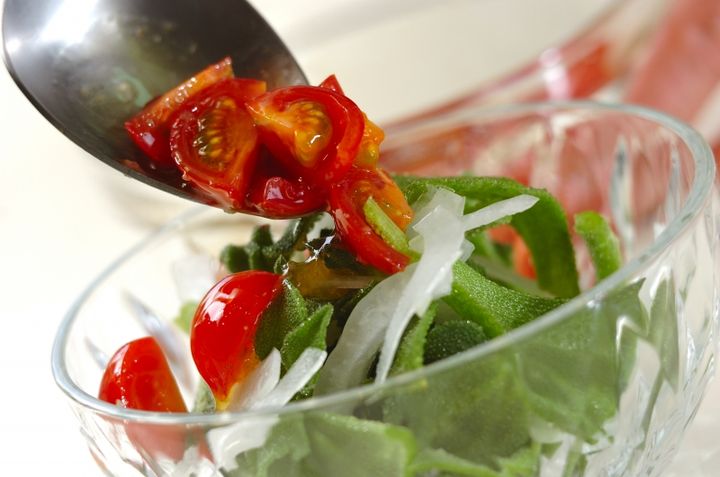 アイスプラントサラダの作り方2