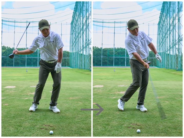 FWが当たらないときは「クラブを逆にもって素振り」を試してみて