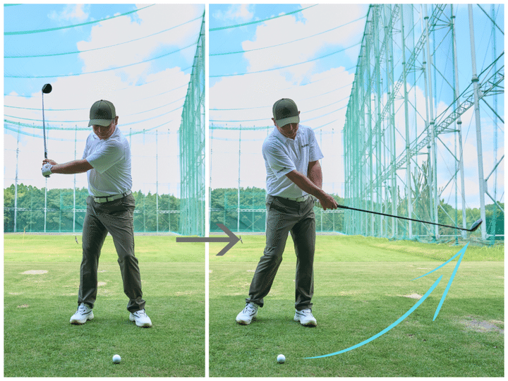 FWが当たらないときは「クラブを逆にもって素振り」を試してみて