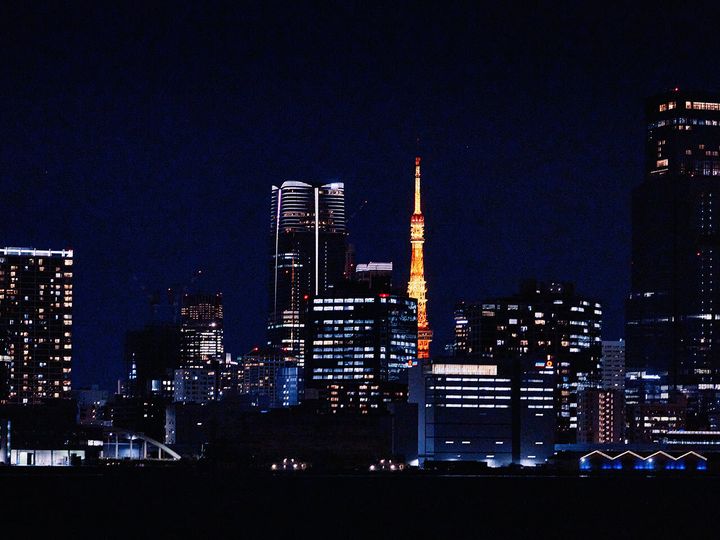 『屋形船 鮨尚充』から見える夜景