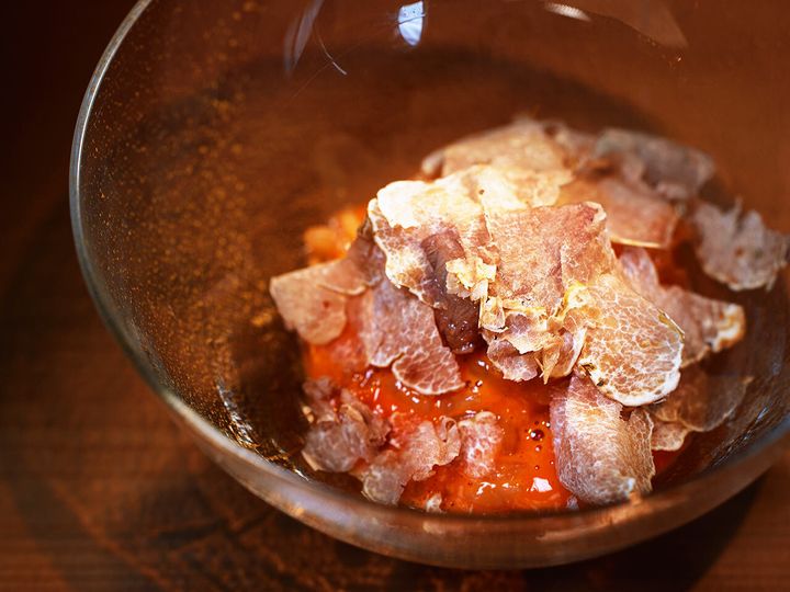 『屋形船 鮨尚充』のうにトリュフごはん