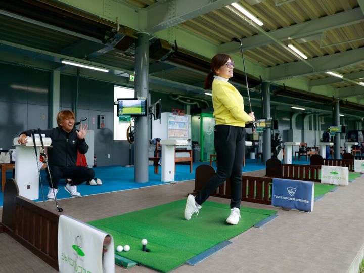 柚月裕子さん、カノマタさんに会いに行く！セッティングを変えれば100切りできる!?