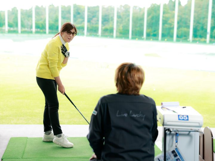 柚月裕子さん、カノマタさんに会いに行く！セッティングを変えれば100切りできる!?