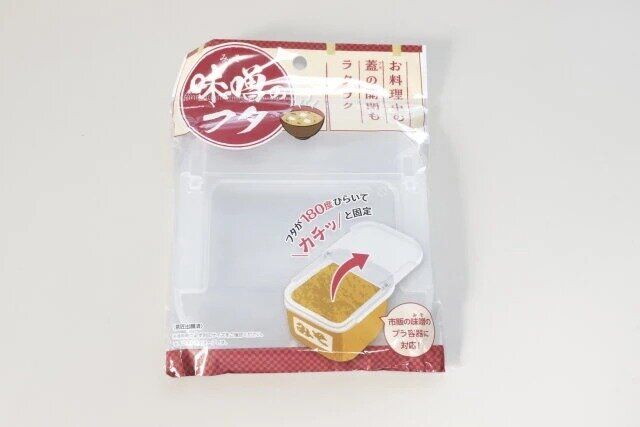 ダイソーの味噌のフタのパッケージ