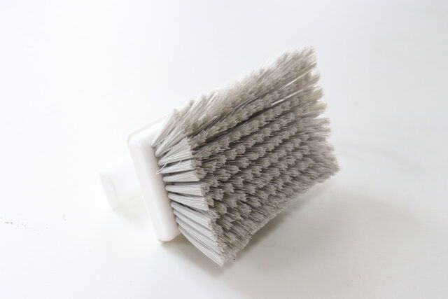 掛け・立て収納できるバス床洗い