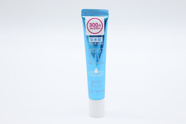 ダイソーの日焼け止めジェル モイスト D1