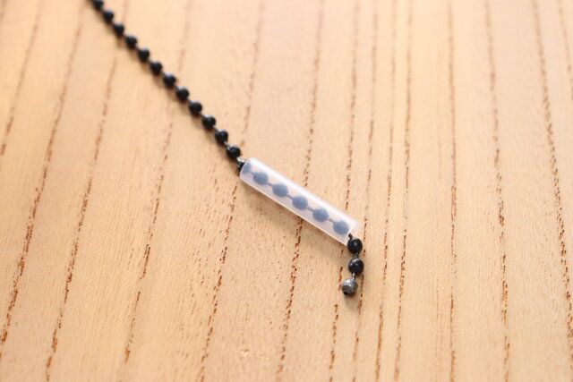 ダイソーのボールチェーン プロテクションチューブの取り付けのコツ