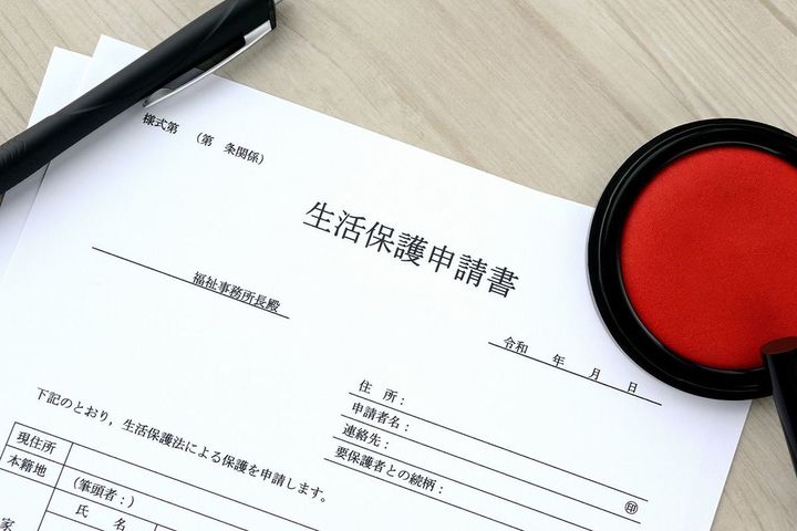 生活保護申請書