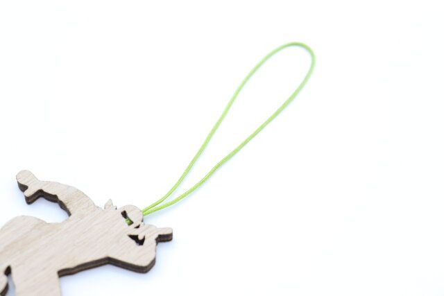 木製ガーランド（忍者） 紐