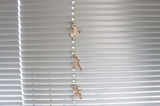 木製ガーランド（忍者） 使用例