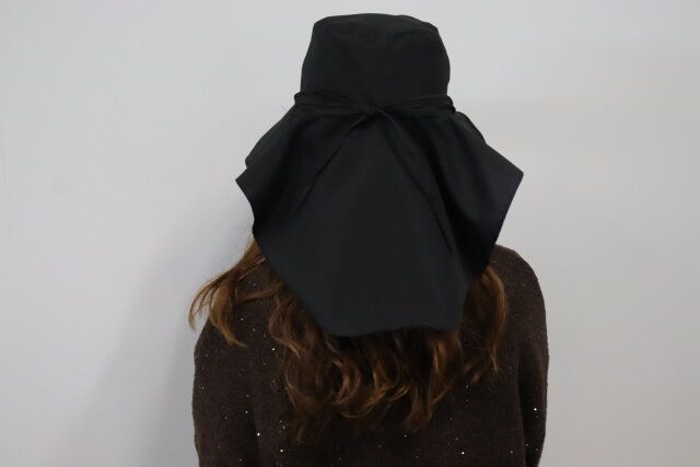 ダイソーの折り畳めるUVカット帽子7