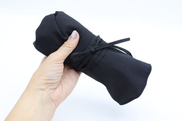 ダイソーの折り畳めるUVカット帽子8